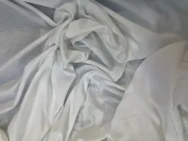 100% Cotton Jersey - White