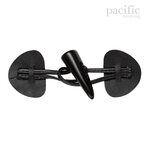 5 3/4" Toggle Leather Closure : 201030