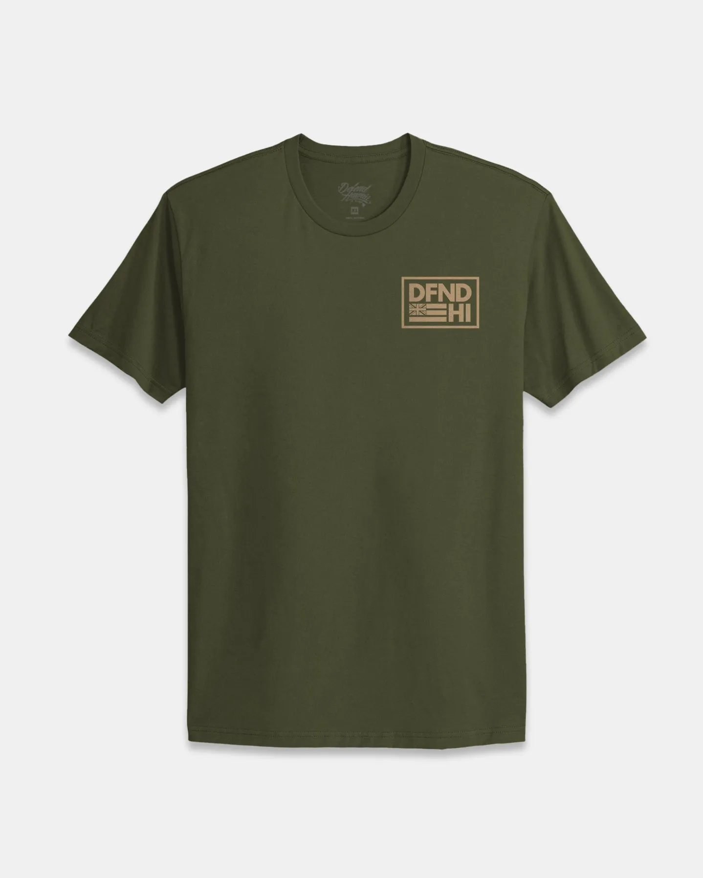 ACTIVE LOGO 'ELUA Tan Ink Premium Tee