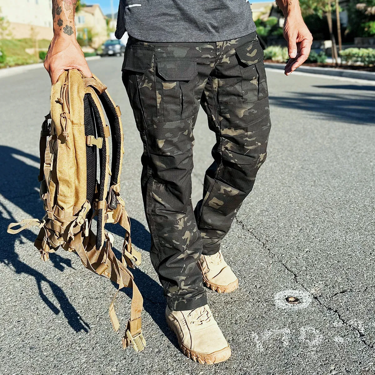 Archon IX8 Outdoor Waterproof Tactical Pants Dark Camo