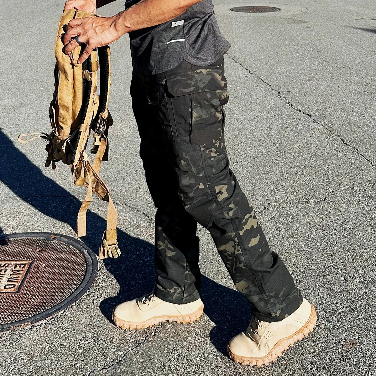 Archon IX8 Outdoor Waterproof Tactical Pants Dark Camo