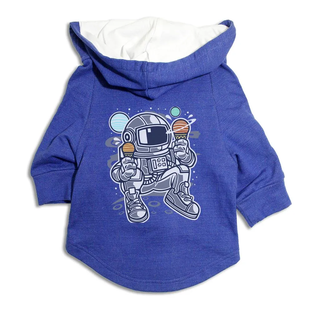 Astronaut Ice Cream Dog Hoodie Jacket