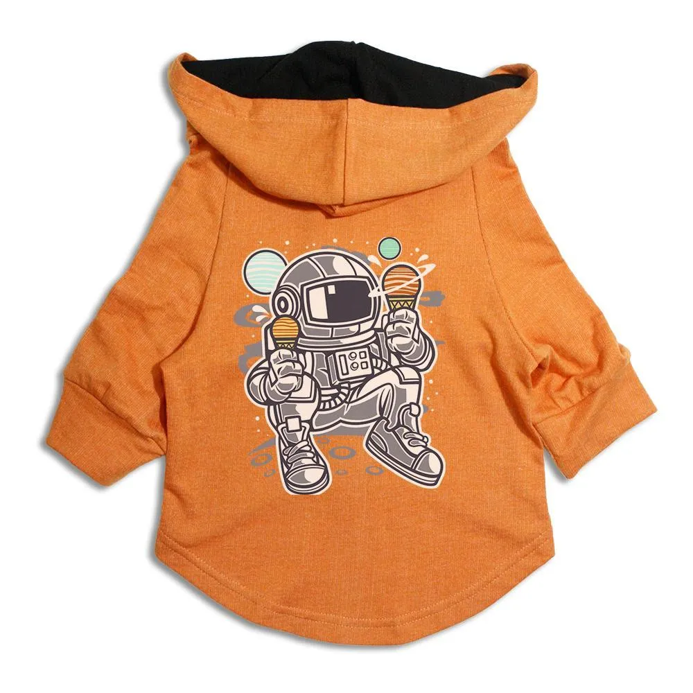 Astronaut Ice Cream Dog Hoodie Jacket