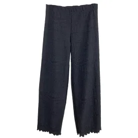 Black Catty Jacquard Knit Energy Pant