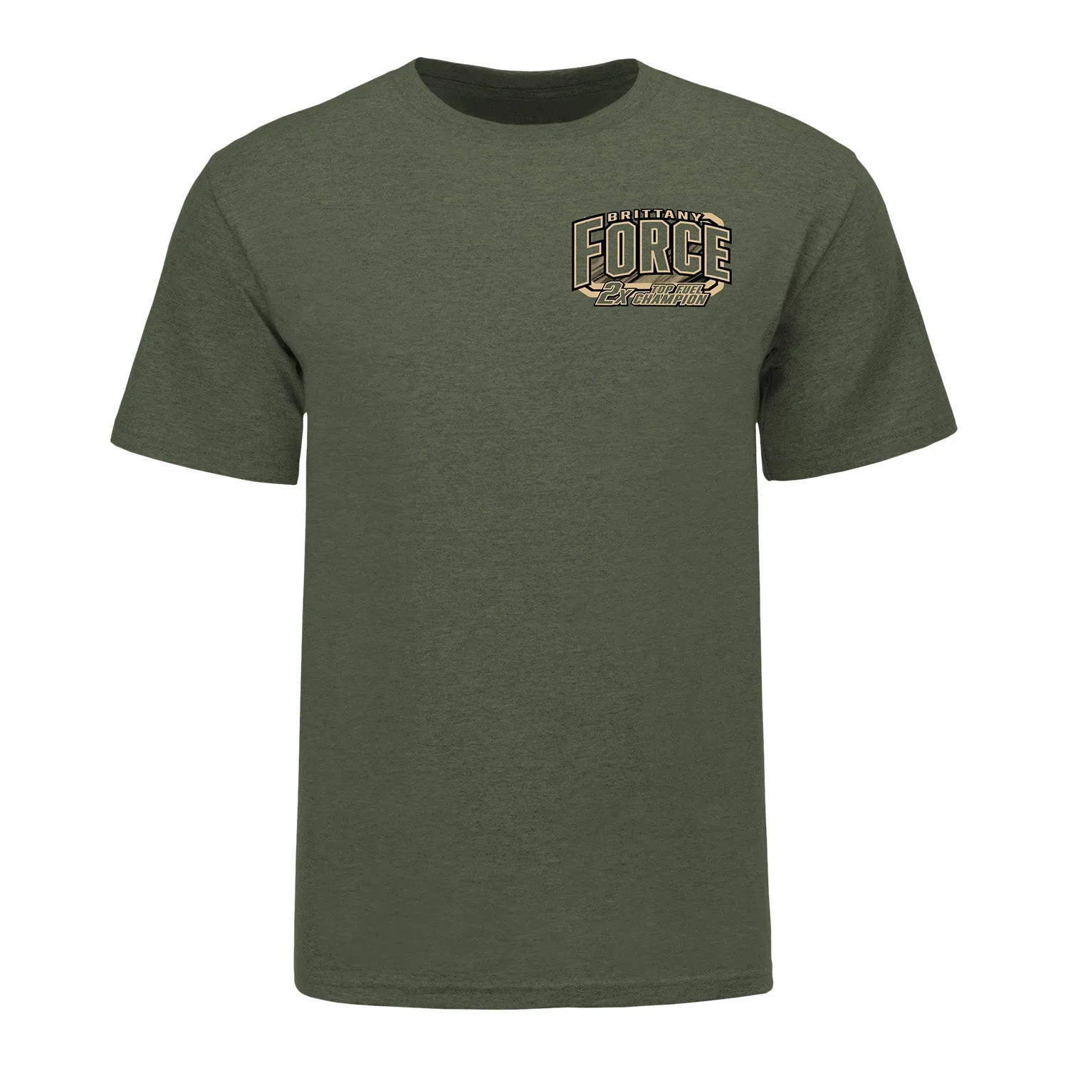 Brittany Force Miltary 2X T-Shirt