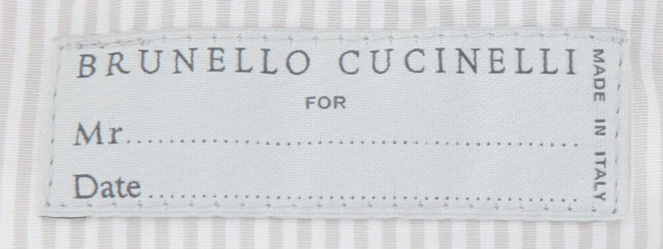 Brunello Cucinelli White Pants