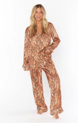 Classic PJ Set -Royal Tiger