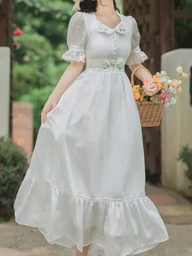 Dreamy Lily Embroidered Dress