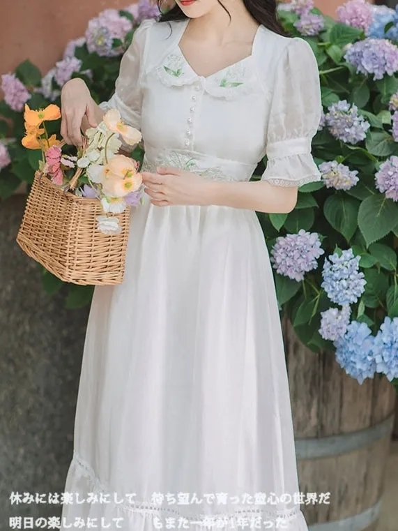 Dreamy Lily Embroidered Dress