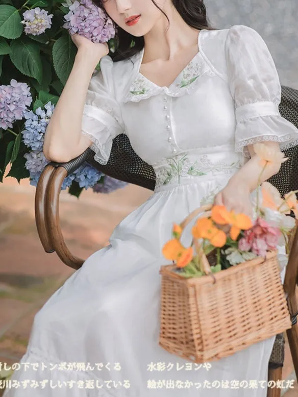 Dreamy Lily Embroidered Dress