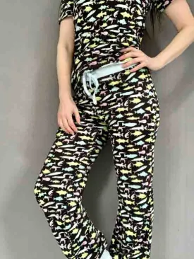 DUNS Adult Baggy Pants - Fish Black