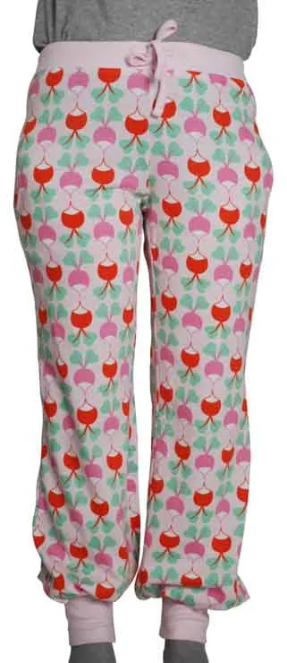 DUNS Adult Baggy Pants - Radish Blushing Bride
