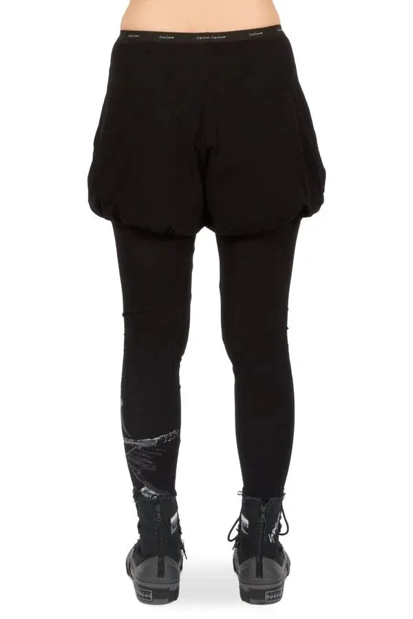 Embroidery Gather Shorts