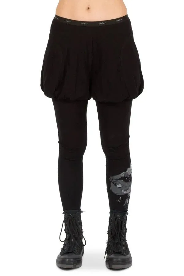 Embroidery Gather Shorts