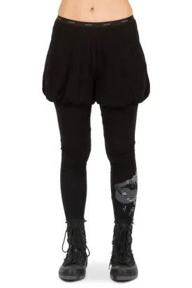 Embroidery Gather Shorts
