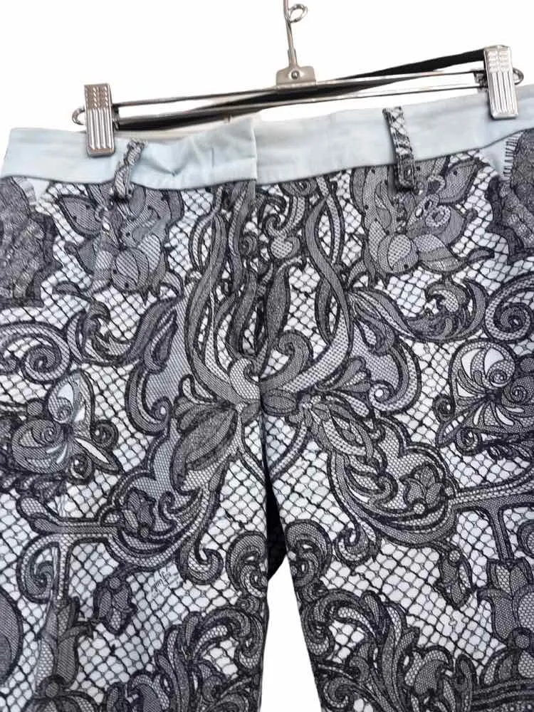 Emilio Pucci Blue Size 4 Pants