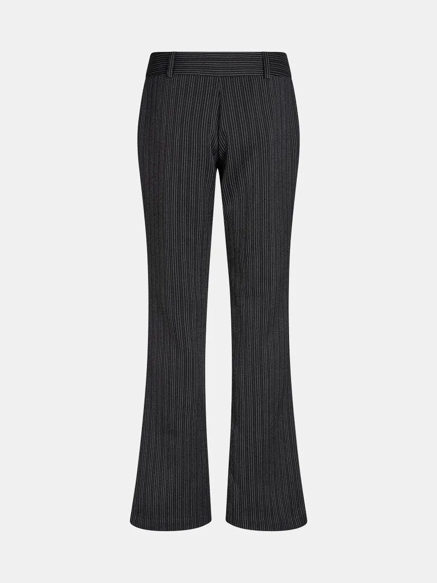 Enhella Pants Black Pinstripe