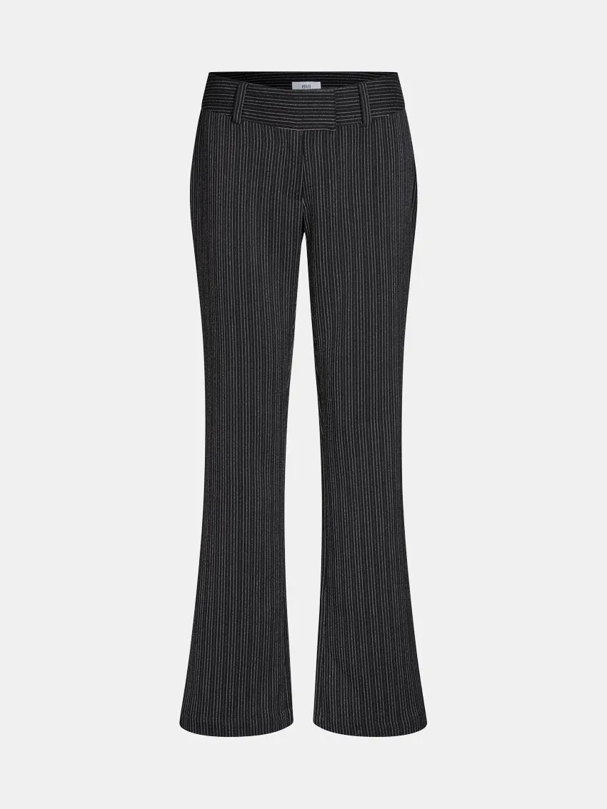 Enhella Pants Black Pinstripe