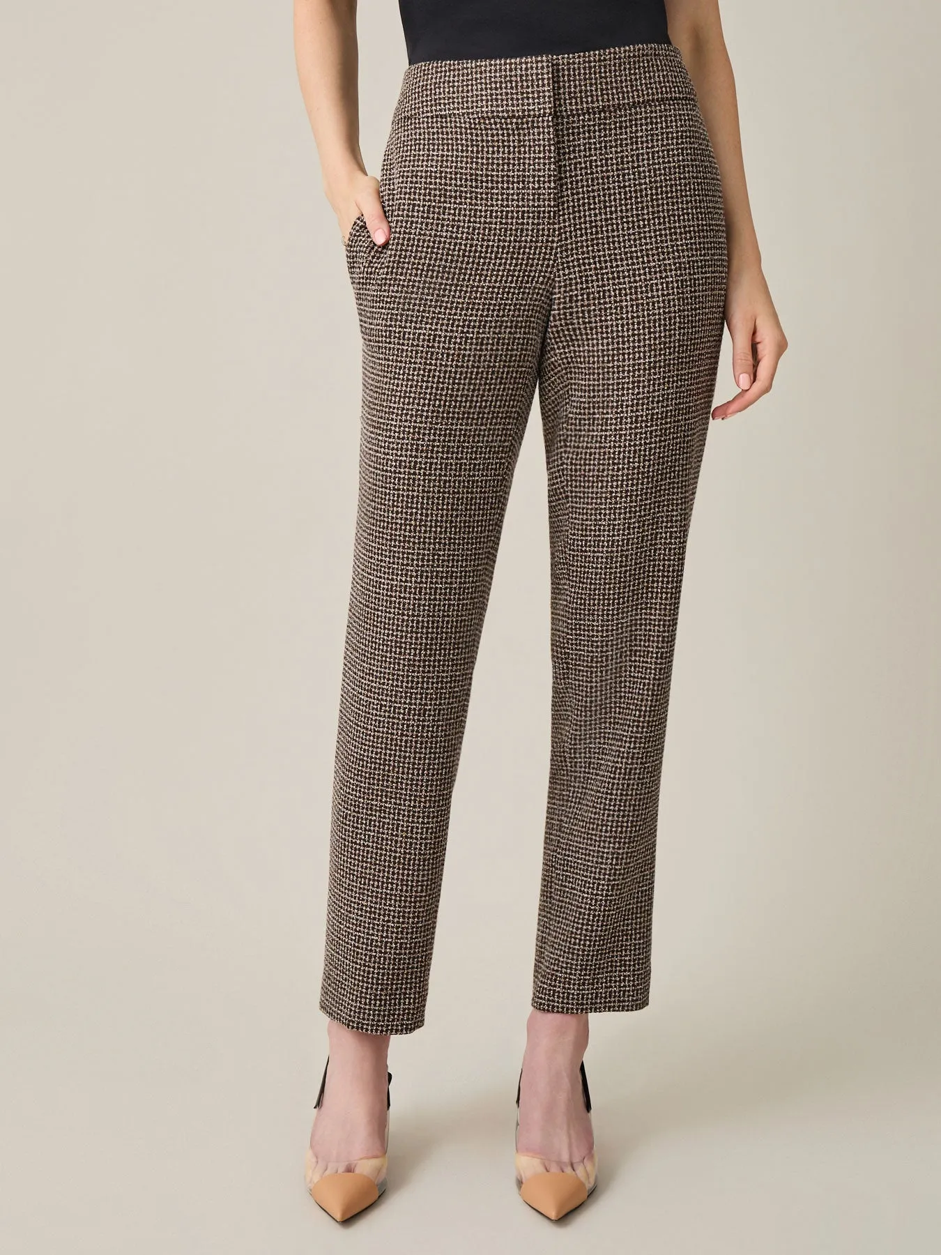 Harlow Pant, Iconic Stretch Crepe