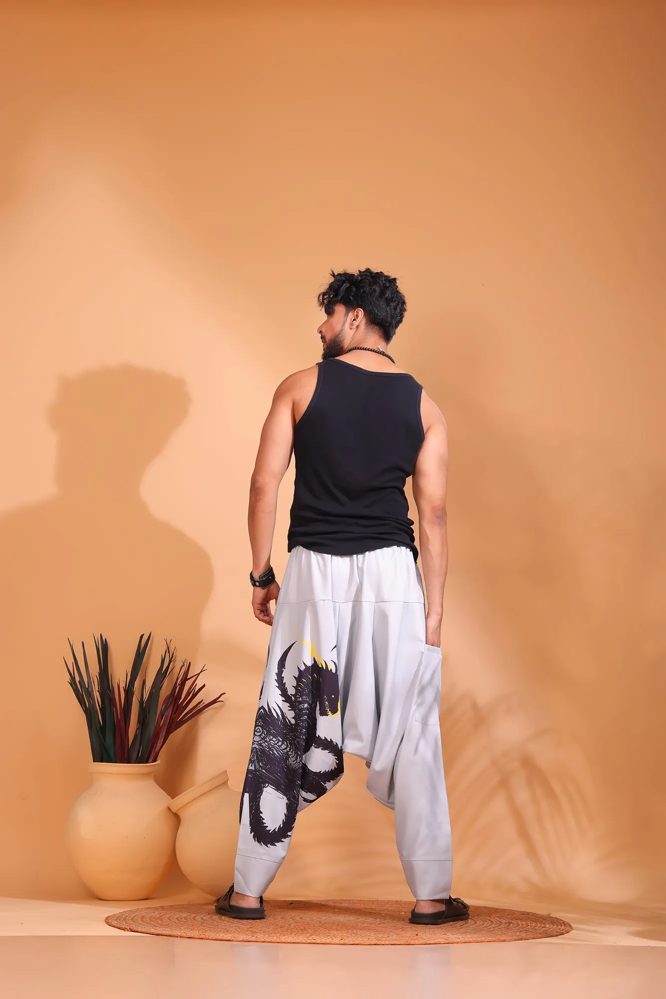 Horn Dragon Unisex Harem Pant