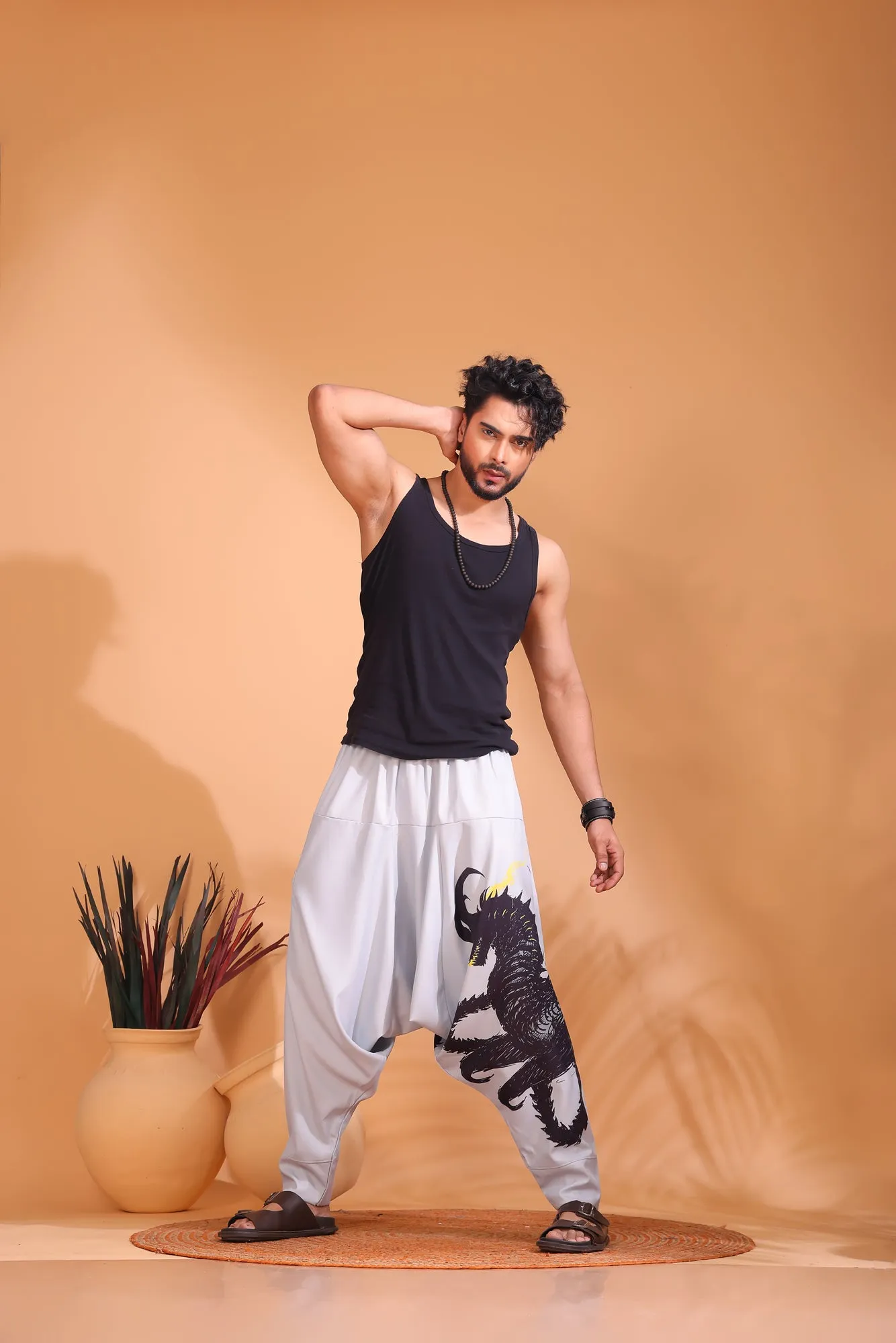 Horn Dragon Unisex Harem Pant