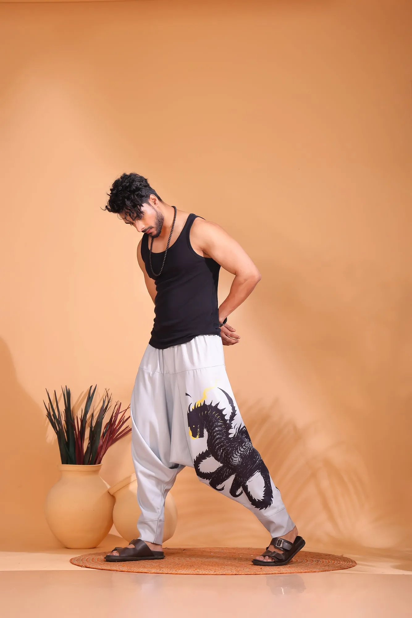 Horn Dragon Unisex Harem Pant