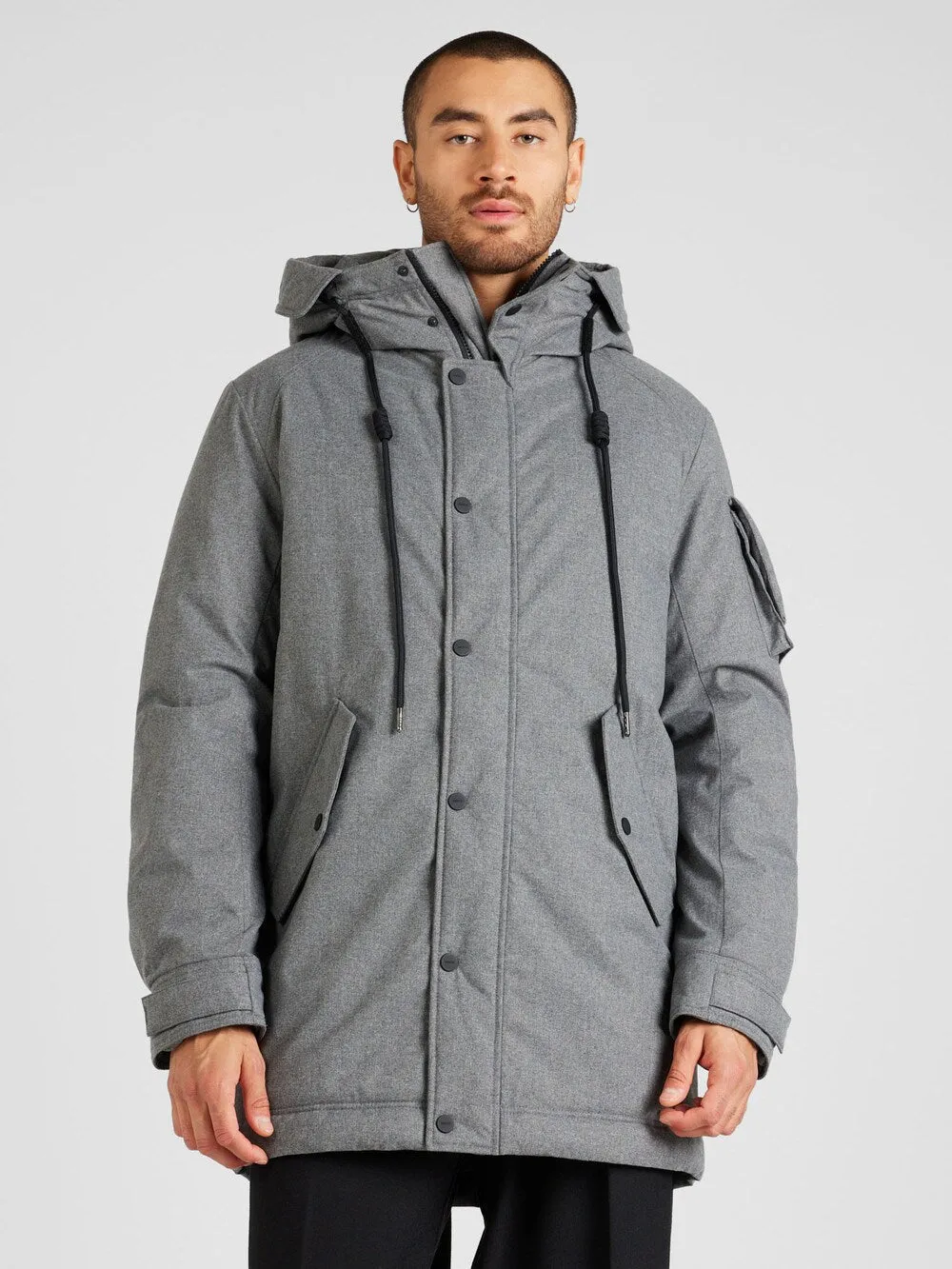 Interseasonal parka MEXX, mottled gray