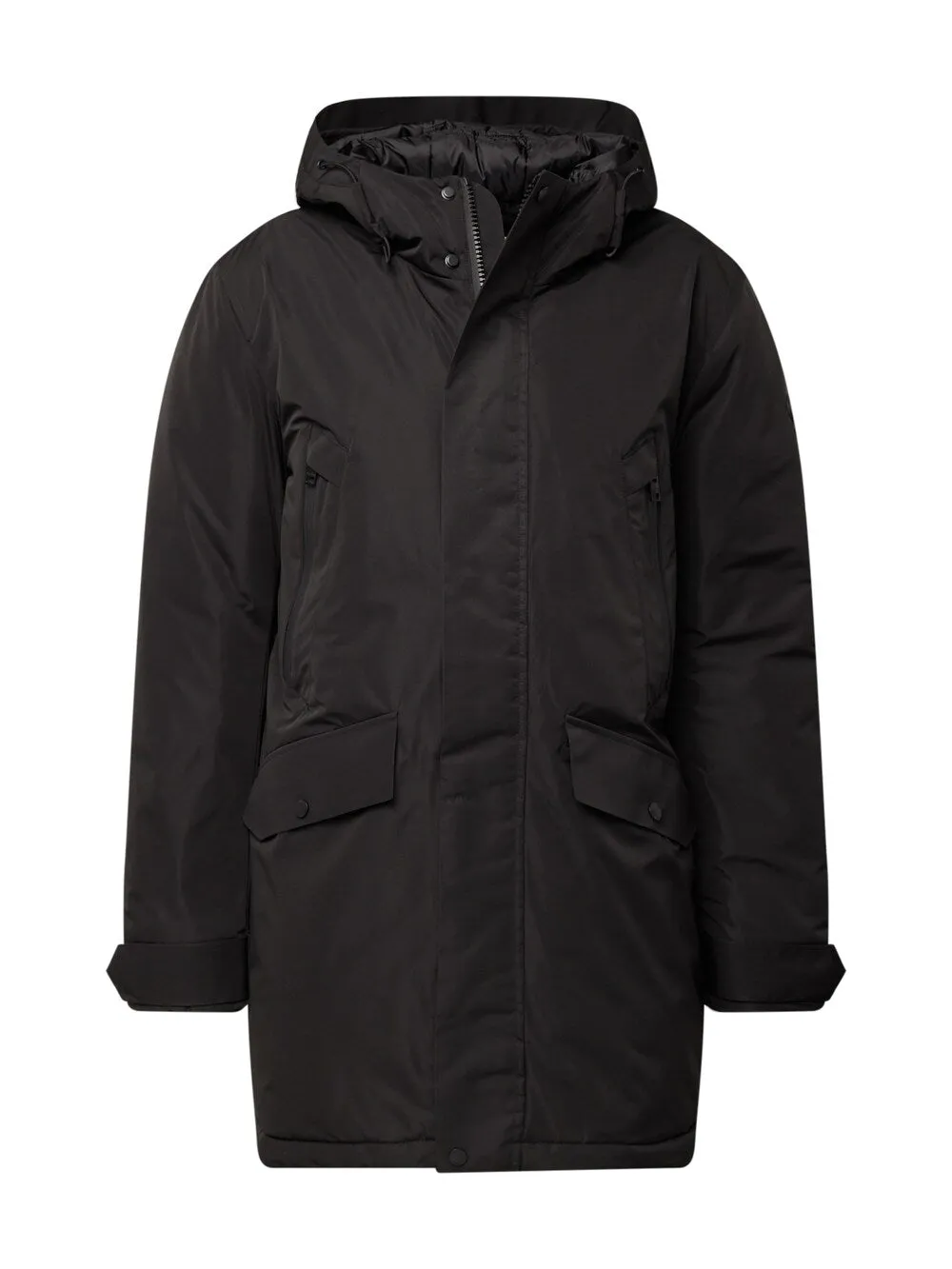 Interseasonal parka Sliver, black