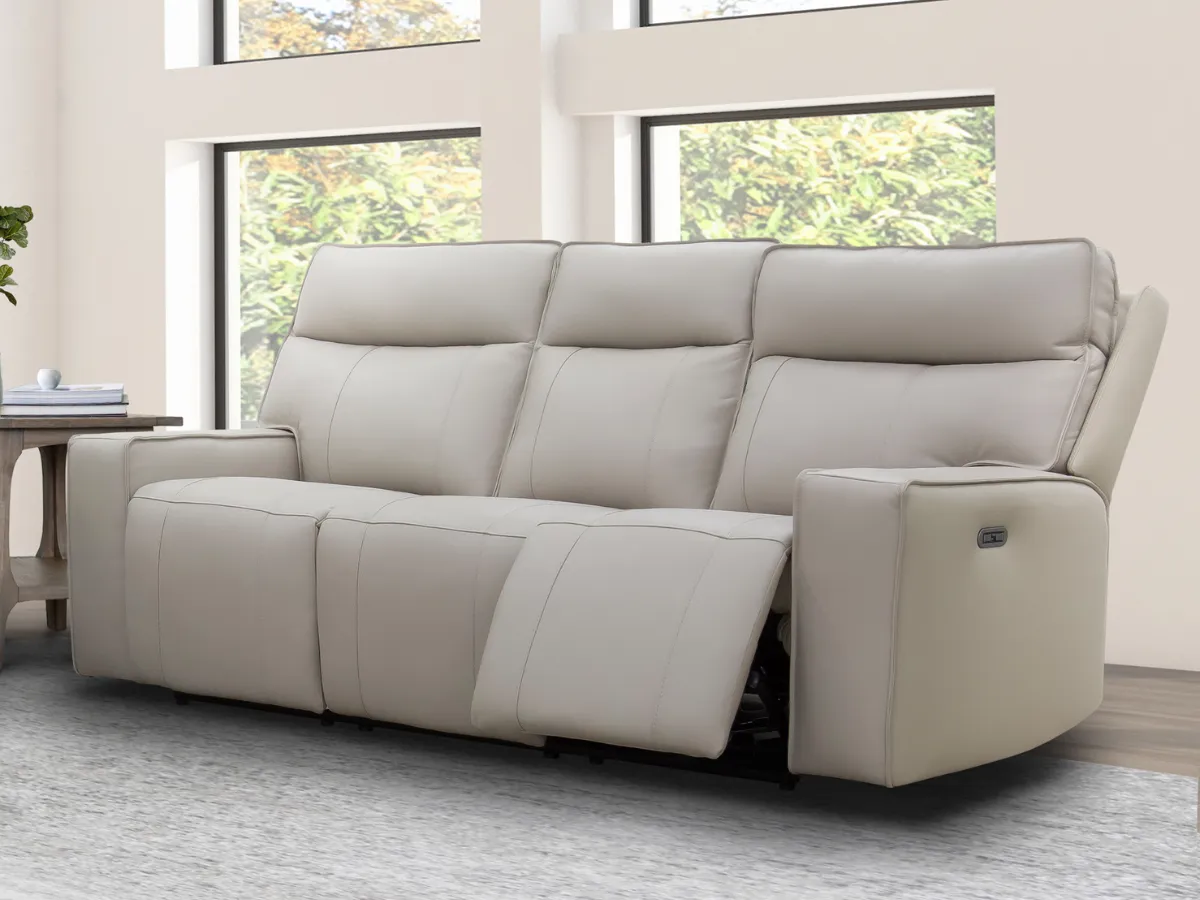 Layton Leather Power Reclining Sofa
