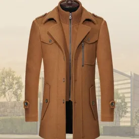 LovelyRLovely Men's Double Collar Jacket