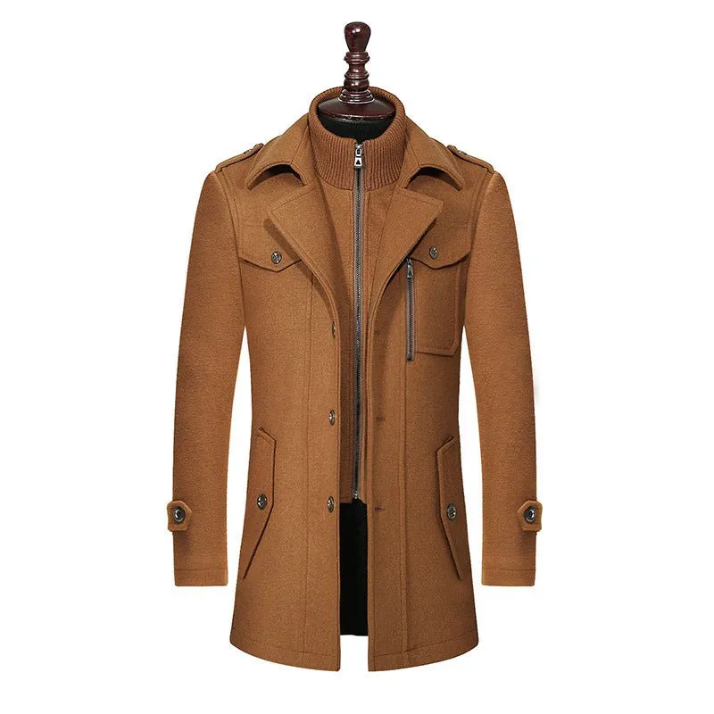 LovelyRLovely Men's Double Collar Jacket