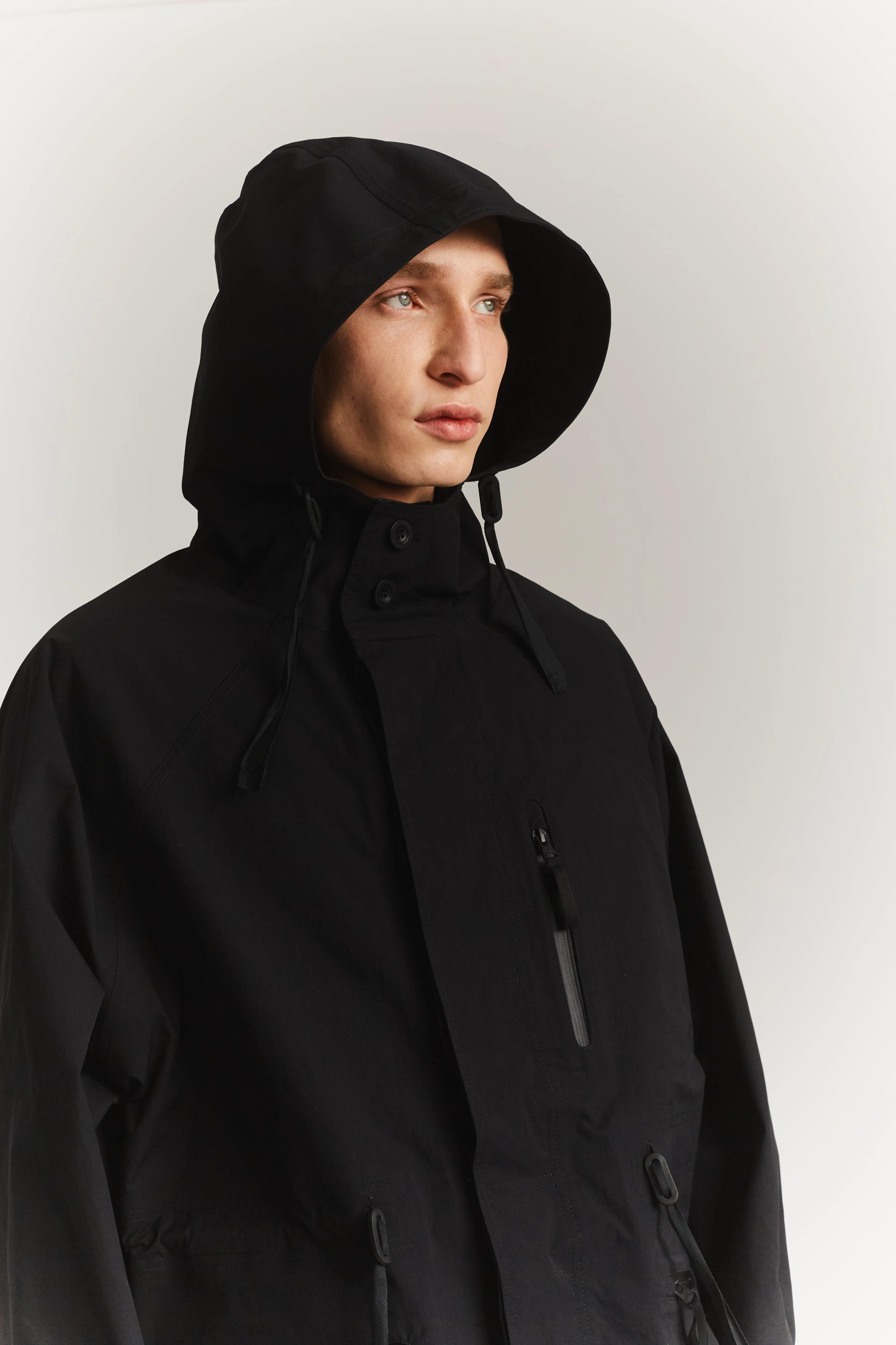 MILI PARKA - POWDERPLUIE - BLACK