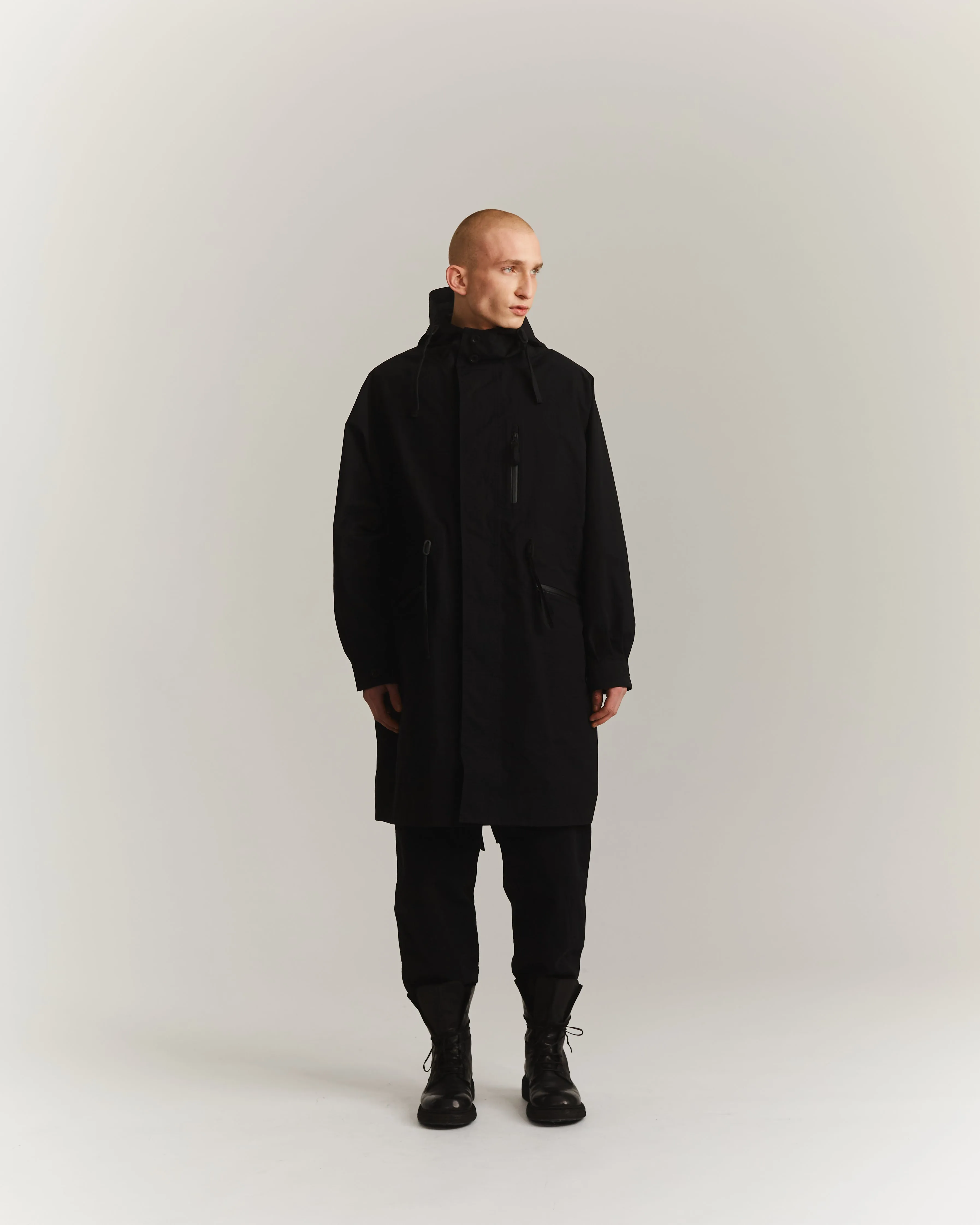 MILI PARKA - POWDERPLUIE - BLACK