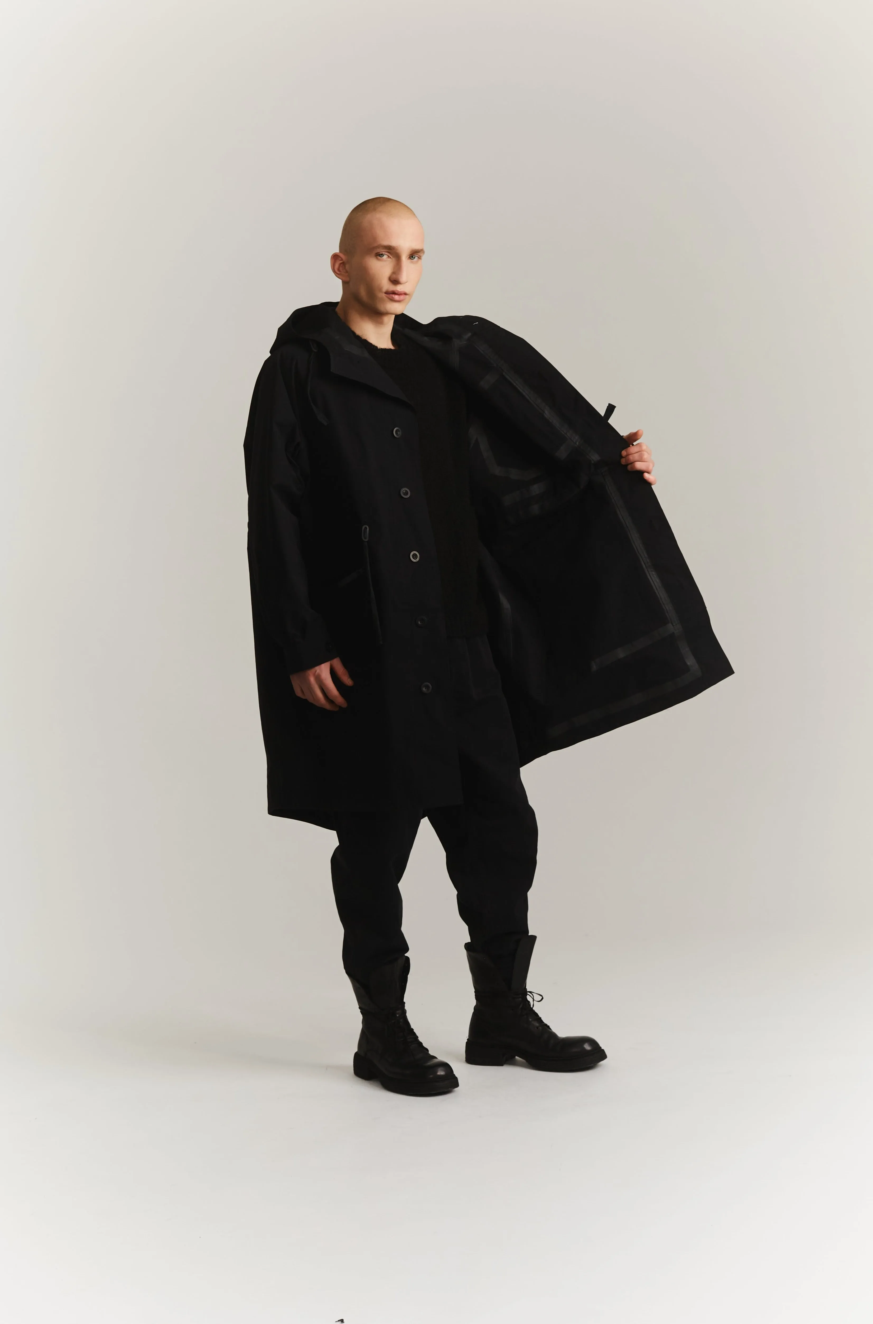 MILI PARKA - POWDERPLUIE - BLACK