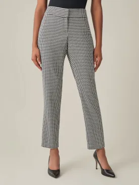 Petite Harlow Pant, Houndstooth