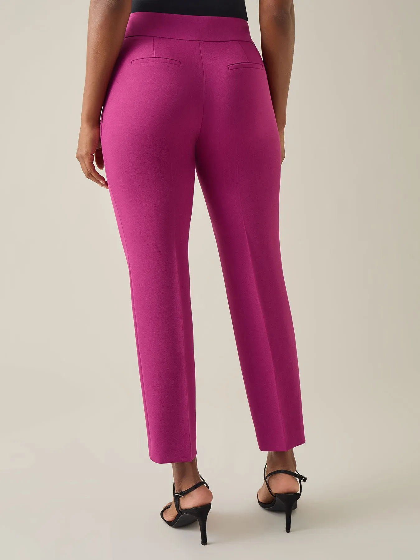 Petite Harlow Pant, Iconic Stretch Crepe