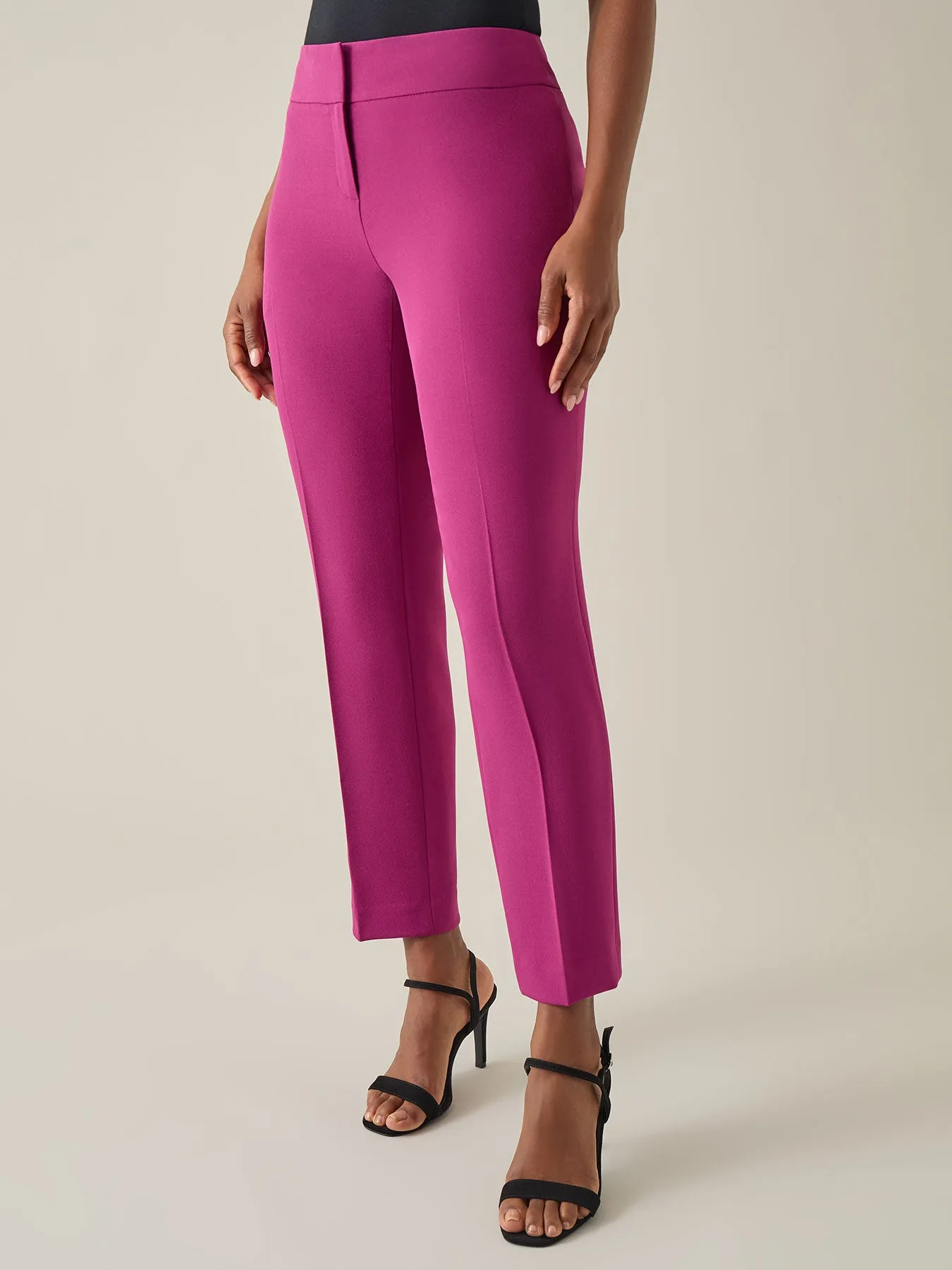 Petite Harlow Pant, Iconic Stretch Crepe
