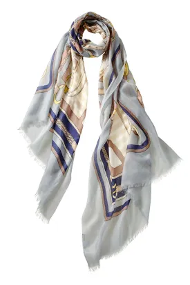 Roma Scarf - Smoke
