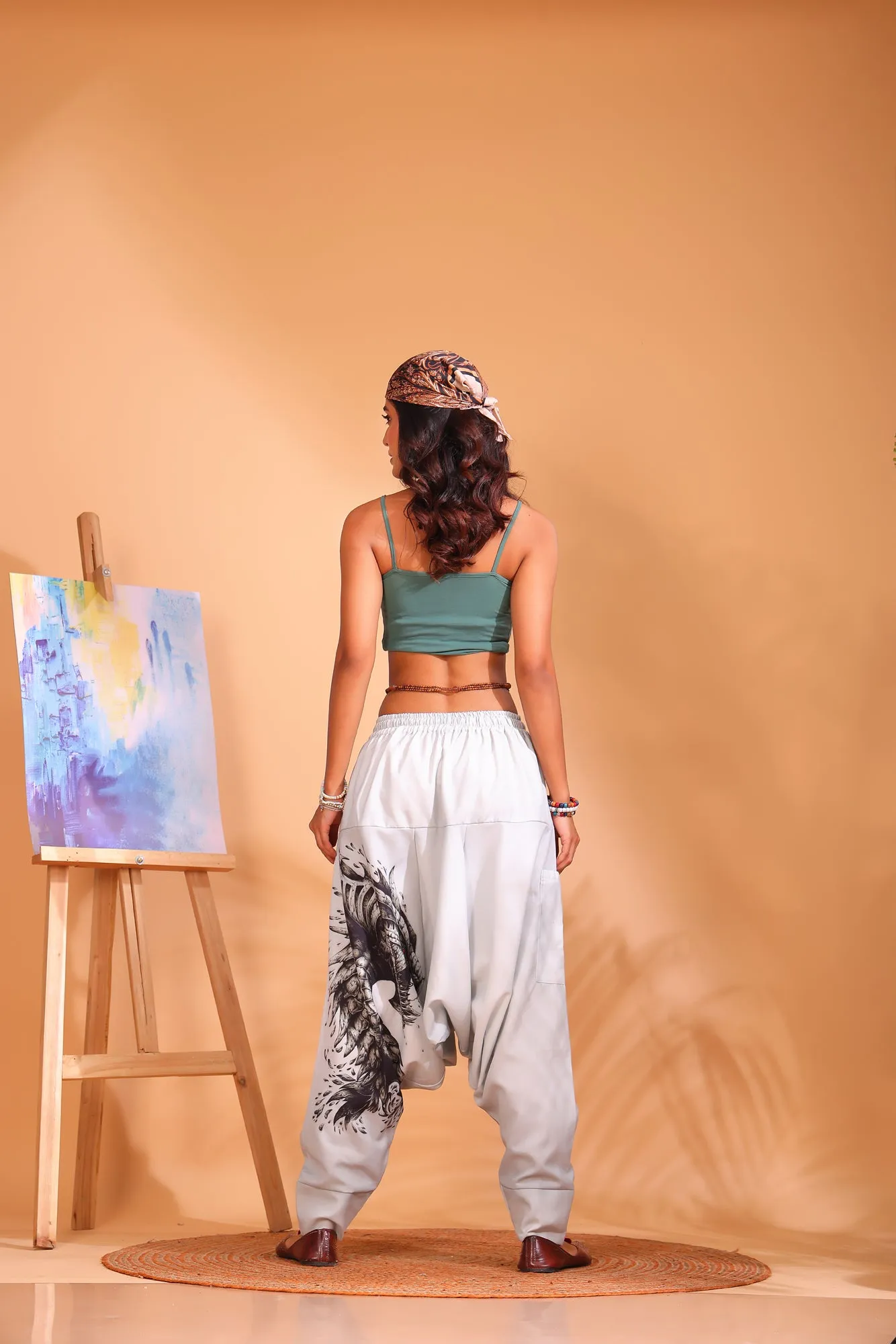 Scale Dragon Unisex Harem Pant