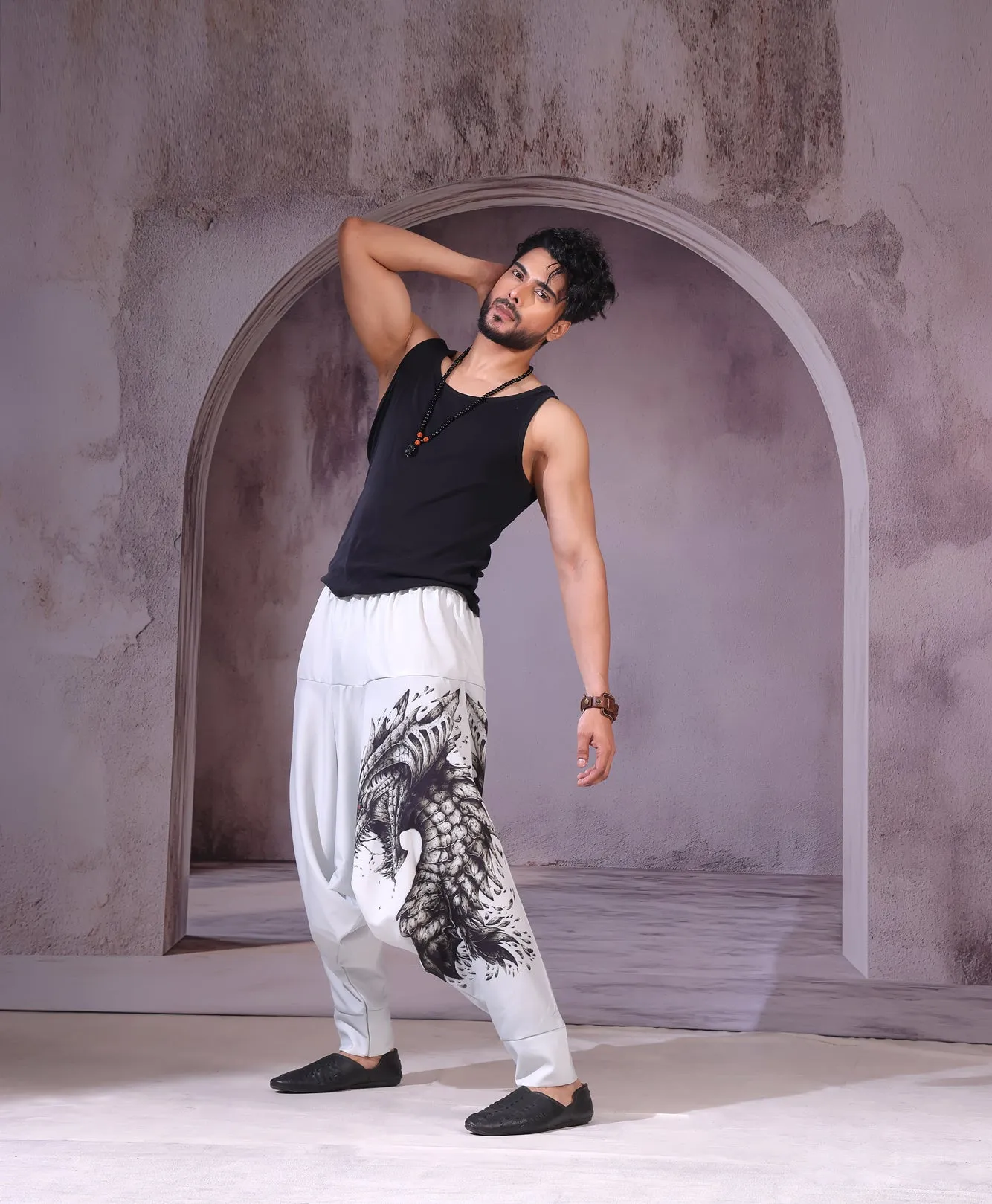 Scale Dragon Unisex Harem Pant