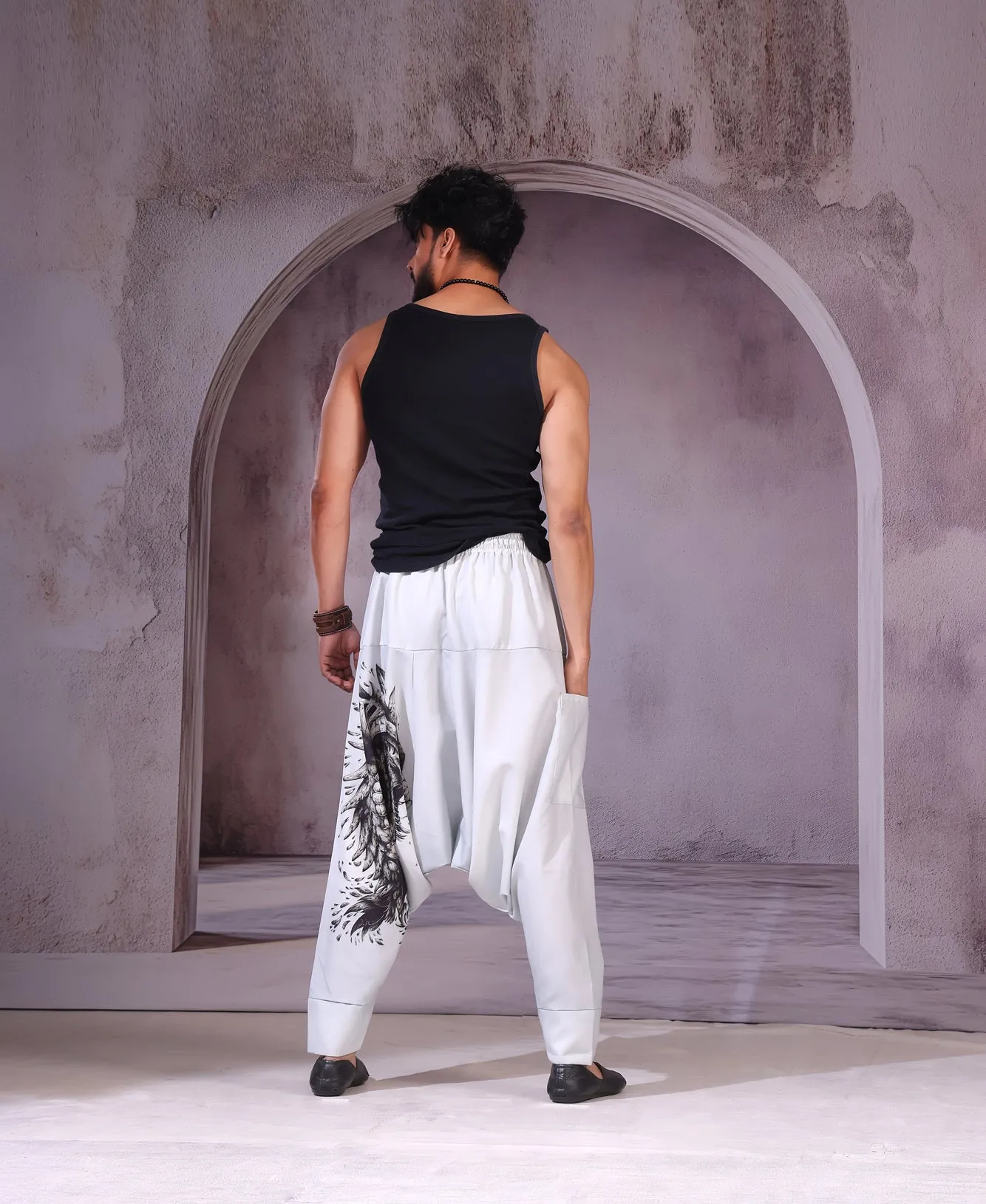 Scale Dragon Unisex Harem Pant