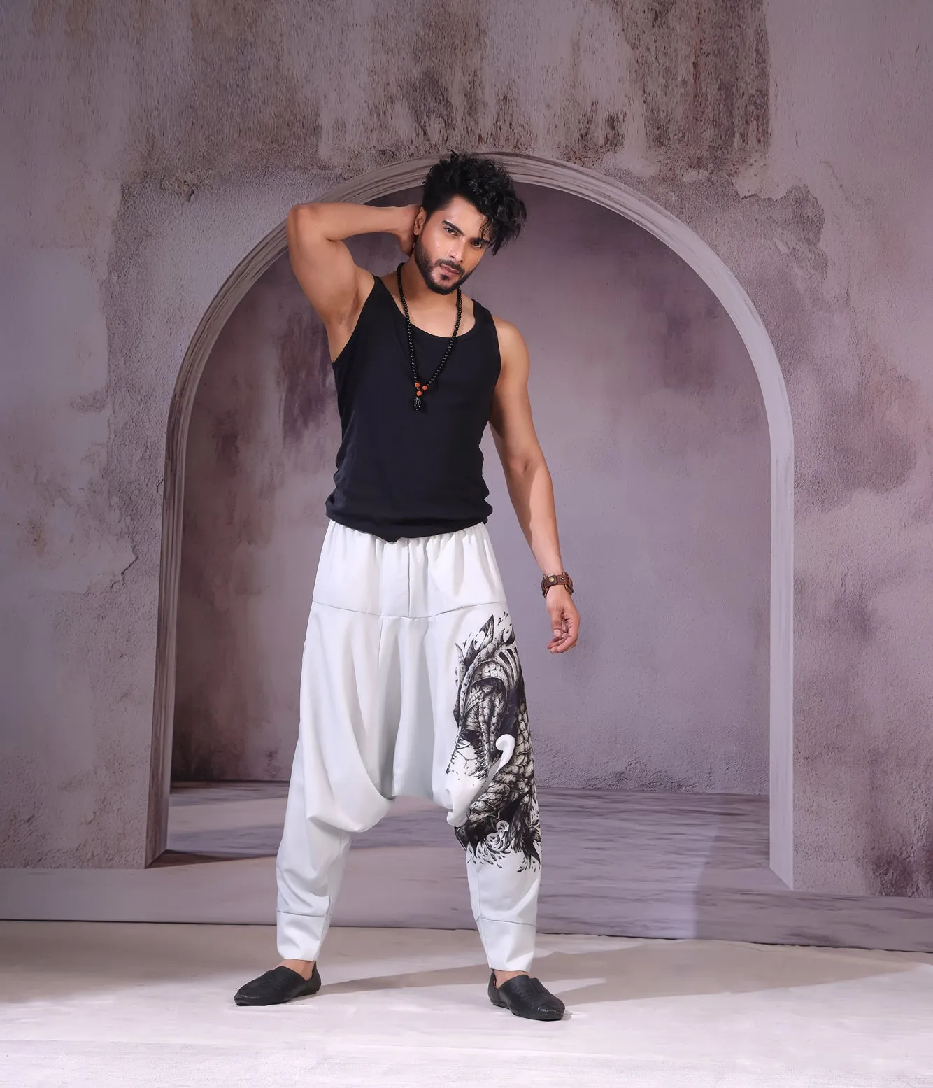 Scale Dragon Unisex Harem Pant