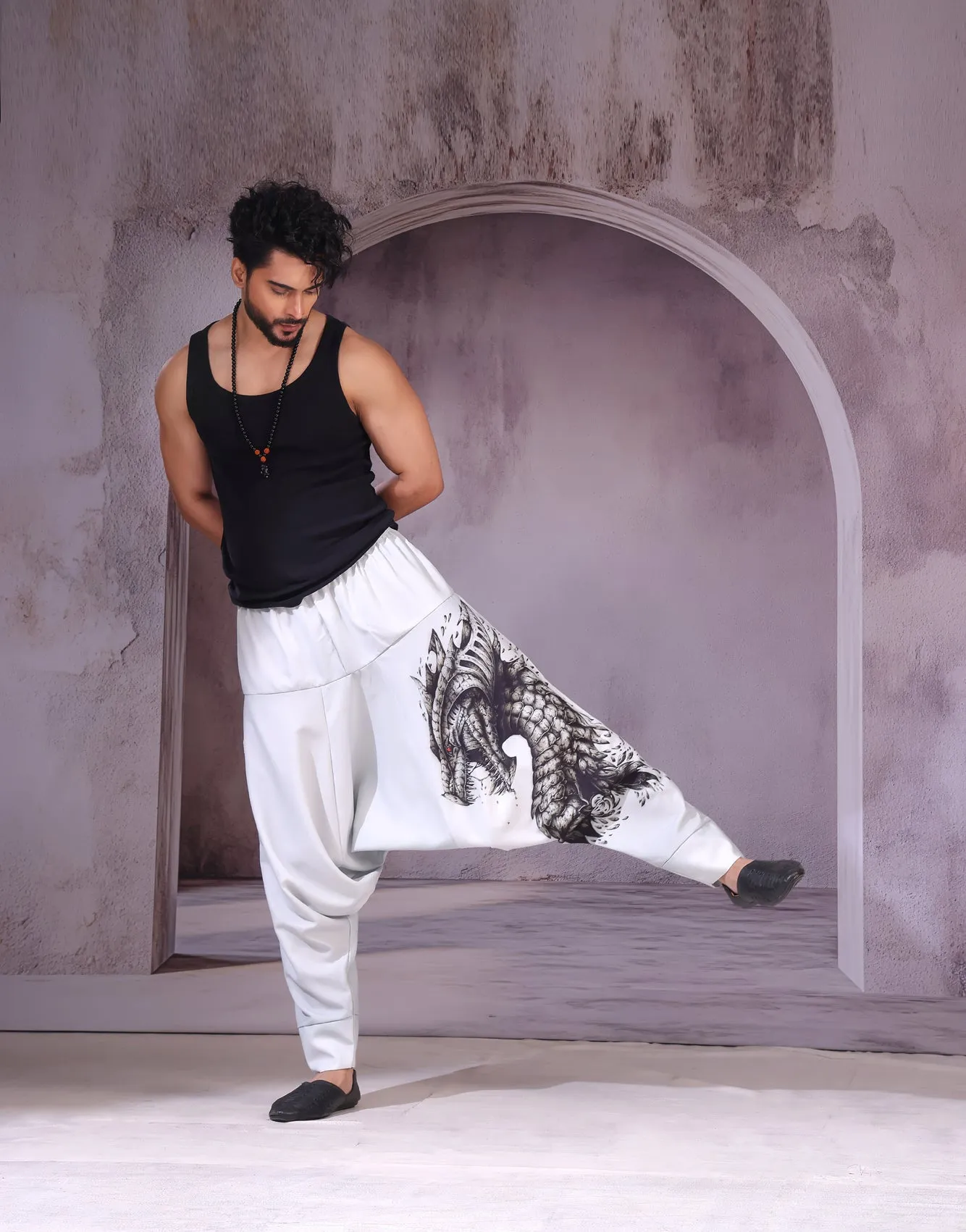 Scale Dragon Unisex Harem Pant