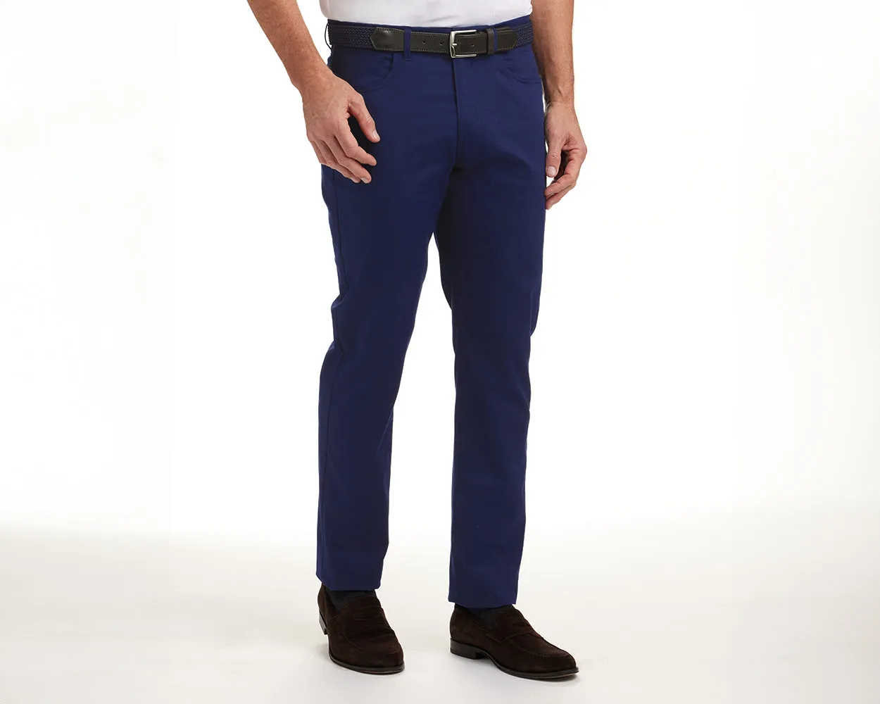 The Warner Pant: Navy 32" Length