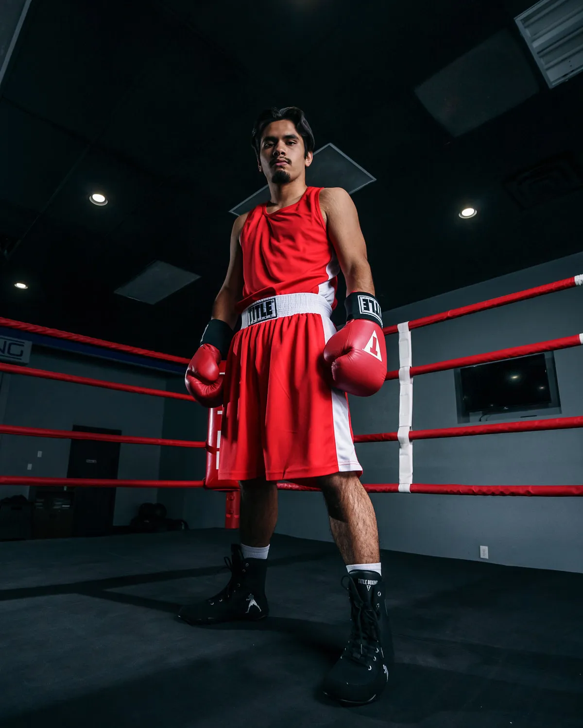 TITLE Boxing Aerovent Elite Amateur Boxing Set 2.0
