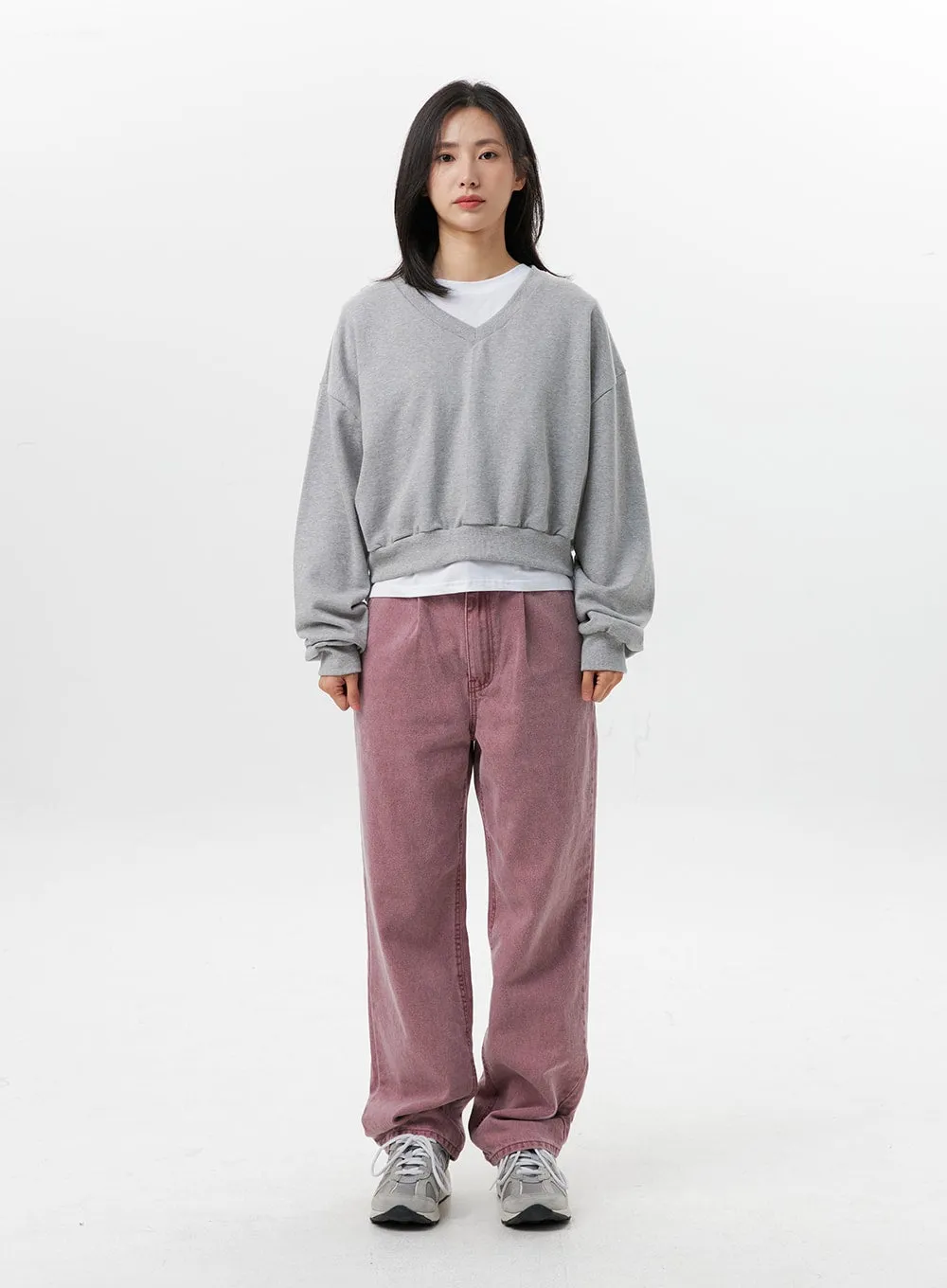 V-Neck Sweatshirt OG322