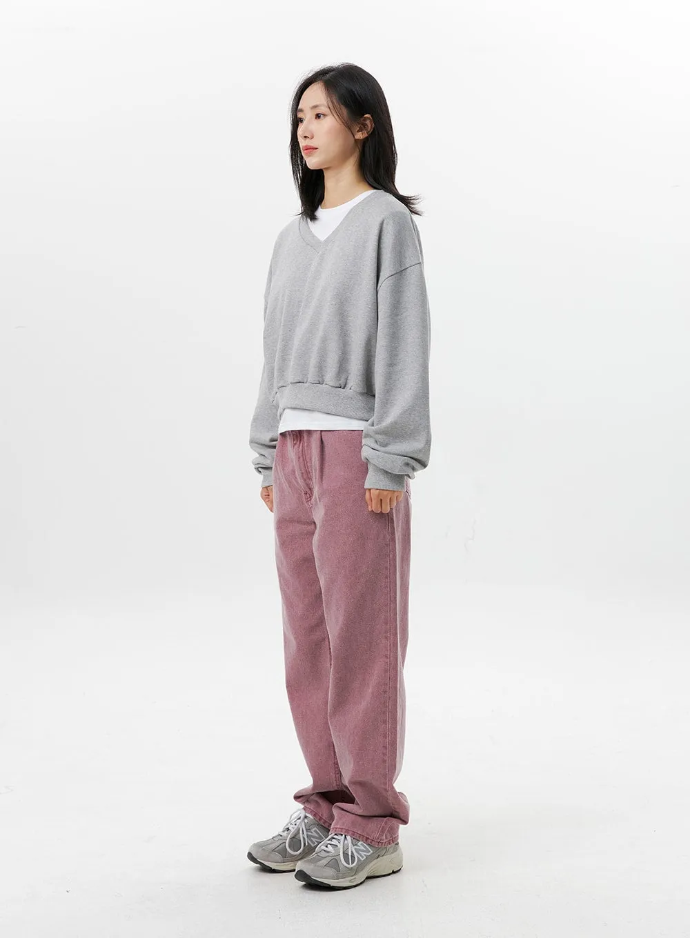 V-Neck Sweatshirt OG322