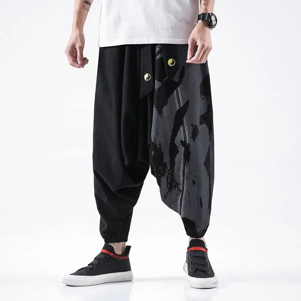 WLS Drako Street-Style Pants Black