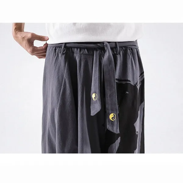 WLS Drako Street-Style Pants Gray