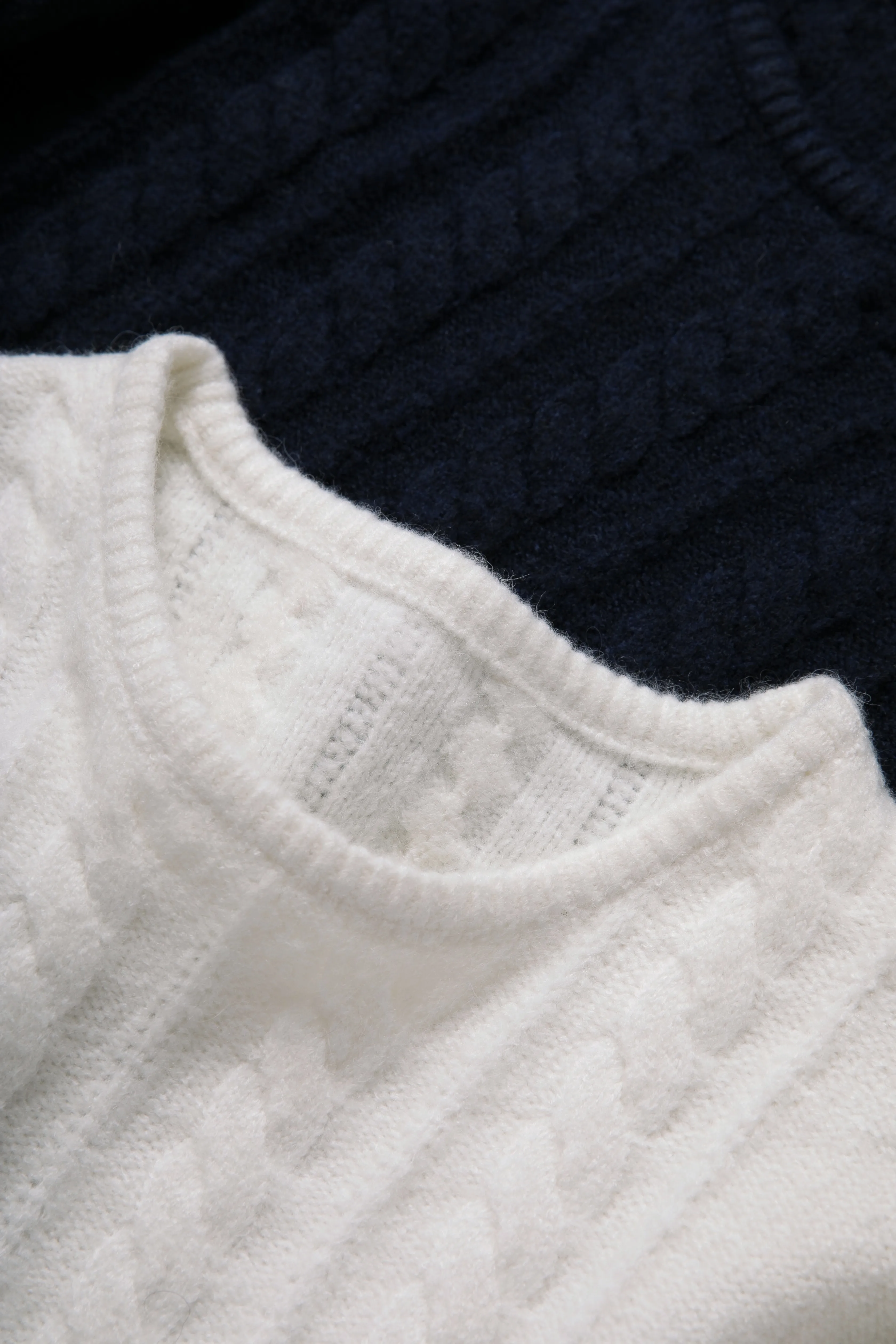 Woolen Cable Knit Sweater